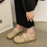 Flats Women Slippers Casual Soft Walking Mules Shoes New Summer Brand 2024 Dress Cozy Sandals Slingback Flip Flops Female Slides